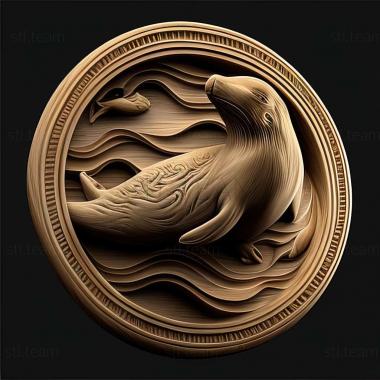 3D model seal (STL)